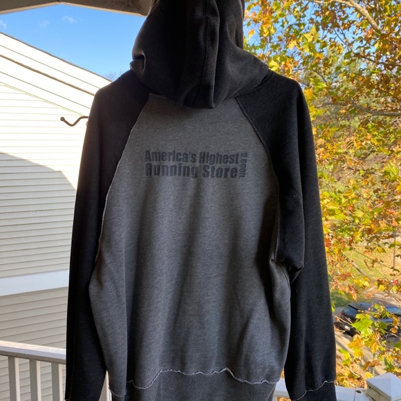 Men’s Hoodie - Vertical Runner - Breck, CO - Picture 2 of 2